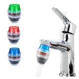 Activated Carbon Water Tap Filter Faucet Water Filter Purifier Cartridge, Universal Interface Kitchen Tap Filter with a Filter Element (5-Layer Filtration) - Imported from UK