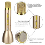 Magic Karaoke Player with Bluetooth Speaker Microphone + Mobile Power Bank - Imported from UK