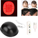 Hair Growth Helmet with 312 Lamp Beads Anti Hair Loss Hat, Red Light Therapy Hair Generator, USB Interface - (Container Product Without Box) - Imported from UK