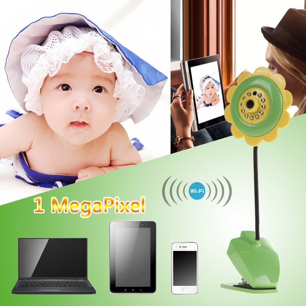 Macro See Sunflower WiFi Camera & Baby Monitor with Night Vision - Imported from UK