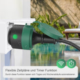 UCOMEN EU Outdoor WiFi Smart Plug Socket, Compatible with Alexa & Google Home, 16A 3680W (Pack of 4) - Imported from UK