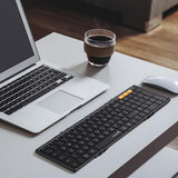 ProtoArc XK01 Foldable Wireless Bluetooth Keyboard with Numeric Keypad, Full-Size Travel Keyboards for iPad Tablet Smartphone Laptop PC Windows iOS Android, Sync Up to 3 Devices - Imported from UK