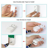 KooPower Wireless Doorbell, 2 Receivers 1 Transmitter Waterproof Door Chime, UK Plug - Imported from UK