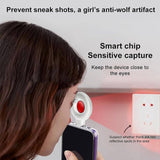 Hidden Camera Detector with 6 LEDs Sensitive Light Detector Through Infrared Filter to Protect Your Privacy, Lighting Port For iPhone - Imported from UK