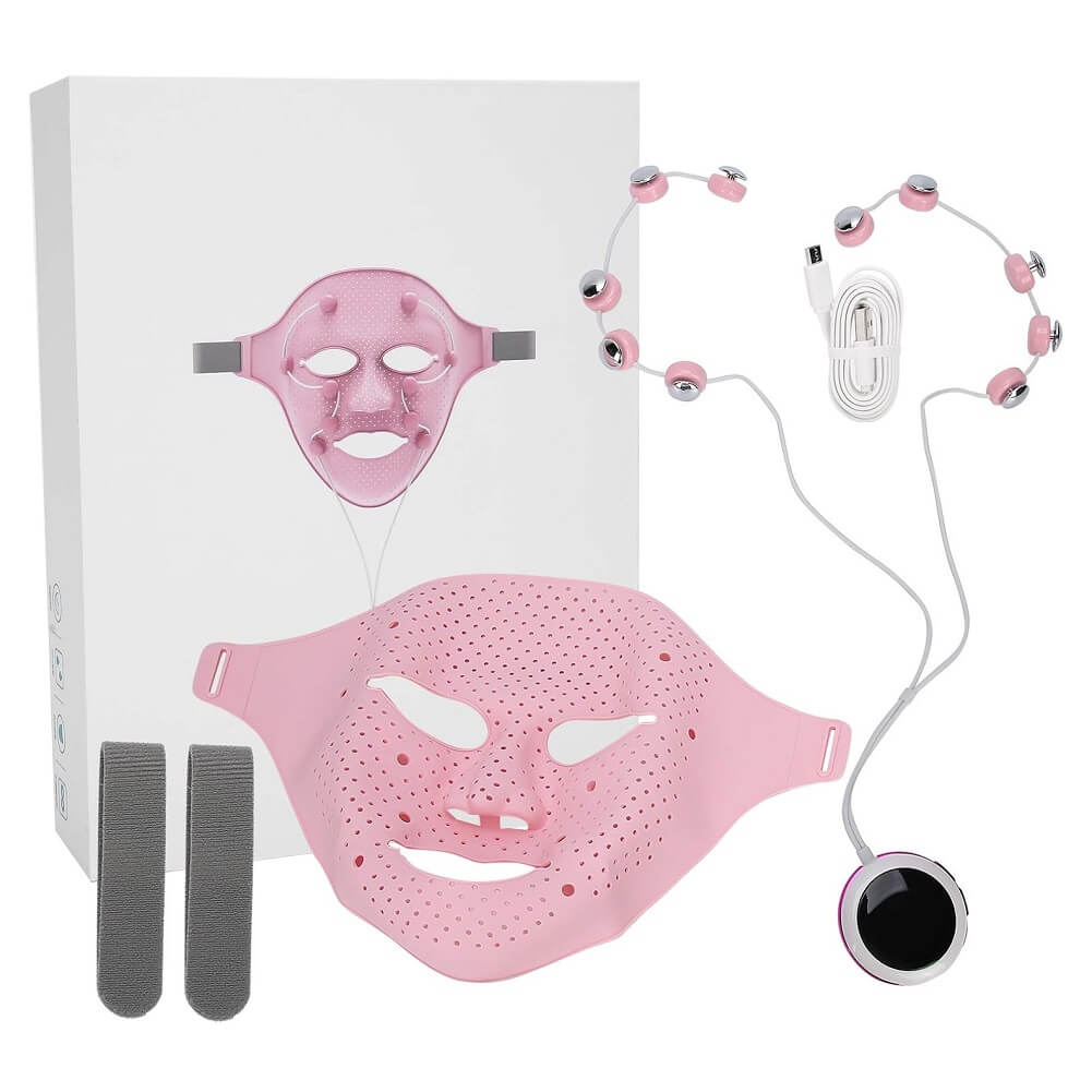 IMATE Smart Face Massager, Facial Massage Mask, 3D Magnetic Vibration Massage SPA Beauty Mask, Anti‑Wrinkle & Face Lifting Machine, A Skin Care Product - Imported from UK