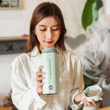 Car Portable 350ml Electric Cup 12V/7A 80W Heating Capacity 304 Stainless Steel Liner Auto-Shut-Off - Imported from UK