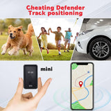 Mini Magnetic GPS Tracker, GF09 Real Time Life Tracking Device for Vehicles, Kids, Elder, Pets, APP Remote Control Anti-Lost Device GSM GPRS Locator - Imported from UK