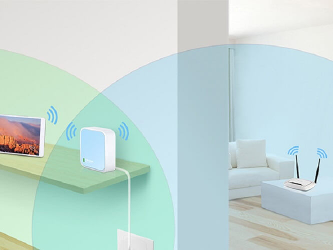 TP-LINK 300Mbps Wireless N Nano Pocket Router, 2.4GHz with Fast Ethernet WAN/LAN Port, Micro USB 2.0 Port - Imported from UK