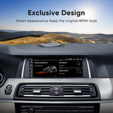 BM-W 5 Series Multimedia Player for F10/F11/520 (2011-2016) CIC/NBT System, Upgrade 10.25" Apple Carplay Android 9.0 Stereo Player, Qualcomm Snapdragon 665, (4GB+64GB) Built-in 4G LTE Wireless, GPS Navigation - Imported from UK
