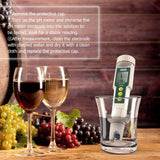 Dr.Meter PH100 Ph Meter, 0.01 Resolution High Accuracy Pocket Size Ph Meter with ATC, 0-14pH Measurement Range Water Quality Tester for Household Drinking, Pool, Juice, Laboratory & Brewing - Imported from UK