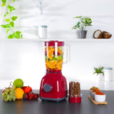 OLSENMARK 1.8L  2-in-1 Multifunctional Blender & Grinder for Ice Crushing Chopping Coffee Grinding Smoothie Maker with 2 Speed Control Stainless Steel Blades 650W - Imported from UK