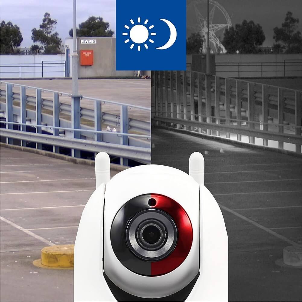 Swann Wi-Fi Pan & Tilt Security Camera, 1080p Full HD with Audio & Remote Control via App - Imported from UK