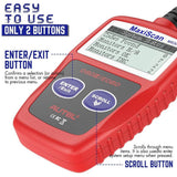 Autel MaxiScan MS309 OBD2 Fault Code Reader Scanner, Read/Clear Codes, View Freeze Frame Data, OBDII Auto Diagnostic Tool - (Container Product Without Box) - Imported from UK
