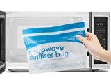 Max Strength Microwave Premium Sterilizer Bags (Pack of 10), Large & Durable Steam Bags for Baby Bottles, Soothers, Teethers & Training Cups, 20 Uses Per Bag, Marking System, Chemical Free - Imported from UK