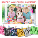 HOMYE Children Digital Camera, 2000W HD 2.0" Screen Photo Camera, Rechargeable Multi Functional Kids Camcorder Toy for Toddler, Teenagers, Girls, Boys - Imported from UK