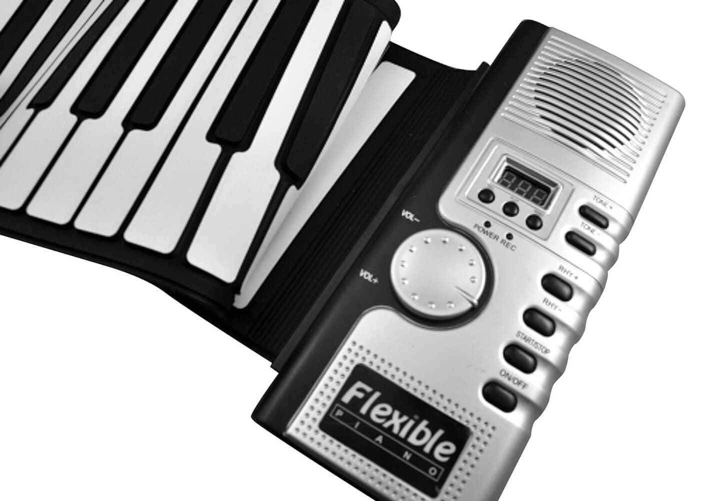 AGPtek 61 Keys Roll Up Soft Keyboard Piano, MIDI Electronic Portable Keyboard Piano - Imported from UK