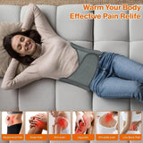 OneAmg 75W Heating Pads with 6 Heat Settings & Auto Shut Off, Soft Machine Washable Electric Heat Pads with Velcro for Abdominal Neck Shoulder Pain Relief (Container Product Without Box) - Imported from UK