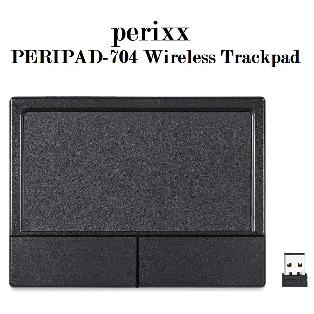 perixx PERIPAD-704 Wireless Touchpad, Large Size Portable Track Pad for Desktop & Laptop - Imported from UK