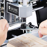 SainSmart Genmitsu CNC 3018-PRO Router Kit GRBL Control 3 Axis Plastic Acrylic PCB PVC Wood Carving Milling Engraving Machine, XYZ Working Area 300x180x45mm - Imported from UK