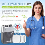 Med-Fit 1 Dual Channel TENS Machine for Pain Relief & Pain Management Therapy-Fully Certified Tens Machine - Imported from UK