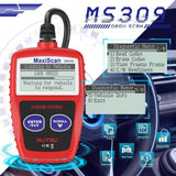 Autel MaxiScan MS309 OBD2 Fault Code Reader Scanner, Read/Clear Codes, View Freeze Frame Data, OBDII Auto Diagnostic Tool - (Container Product Without Box) - Imported from UK