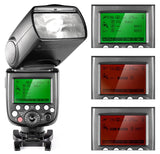 Neewer NW880s Camera  Flash Speedlite, 2.4G HSS 1/8000 HSS LCD Screens TTL GN60 Wireless Master Slave Flashlight for Sony A9 A7RIII A7III A7RII A7SII A7II A7R A7S A7 A6500 A6300 A6000 a77II RX10II/III/IV - Imported from UK