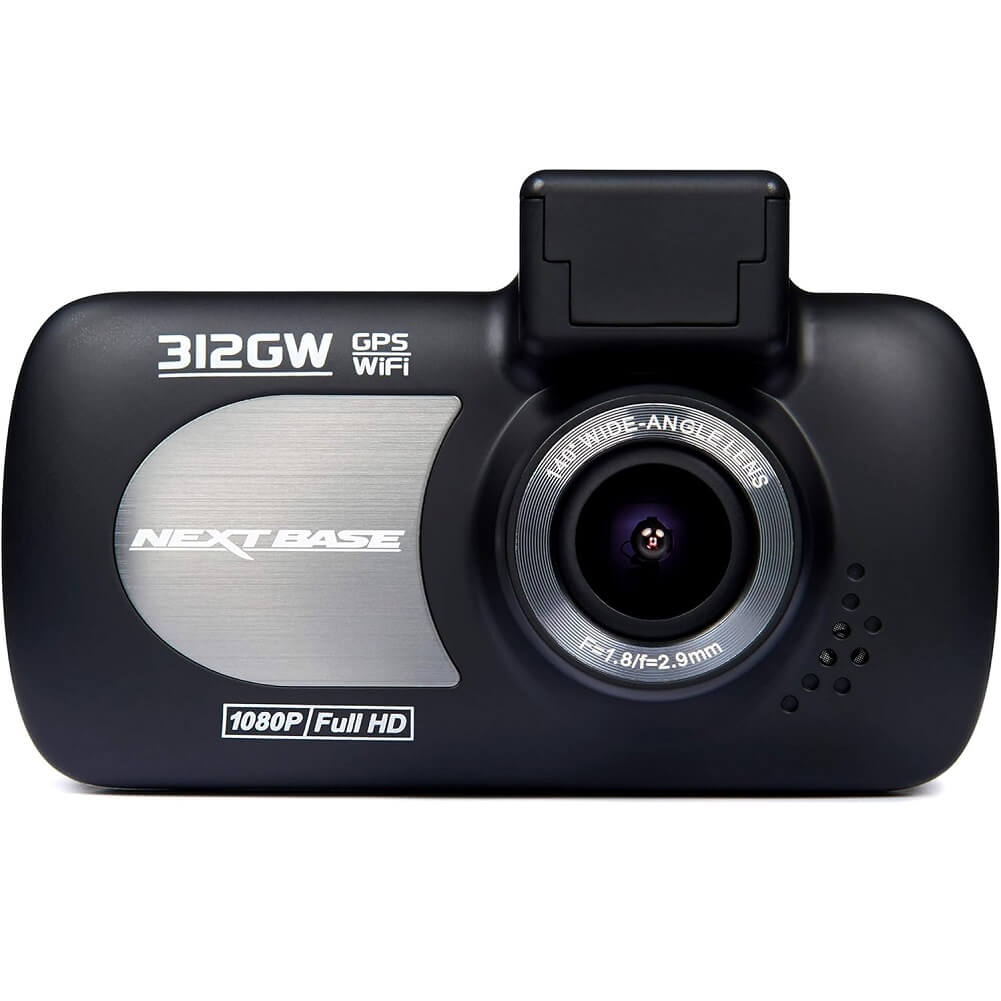 Nextbase 312GW Full HD 1080P 2.7" Screen In-Car Dash Camera with 140° Viewing Angle WiFi & GPS, Night Vision Automatic & Loop Recording (Amazon Container Product Without Box) - Imported from UK