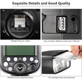 Neewer NW880s Camera  Flash Speedlite, 2.4G HSS 1/8000 HSS LCD Screens TTL GN60 Wireless Master Slave Flashlight for Sony A9 A7RIII A7III A7RII A7SII A7II A7R A7S A7 A6500 A6300 A6000 a77II RX10II/III/IV - Imported from UK