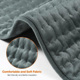 OneAmg 75W Heating Pads with 6 Heat Settings & Auto Shut Off, Soft Machine Washable Electric Heat Pads with Velcro for Abdominal Neck Shoulder Pain Relief (Container Product Without Box) - Imported from UK