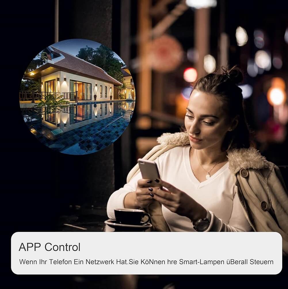UCOMEN EU Outdoor WiFi Smart Plug Socket, Compatible with Alexa & Google Home, 16A 3680W (Pack of 4) - Imported from UK