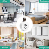 SensorBlue Bluetooth Thermometer Hygrometer, Mini Wireless Humidity Temperature Sensor with Data Export & Alert, Temp Humidity Monitor (Pack of 2) - Imported from UK