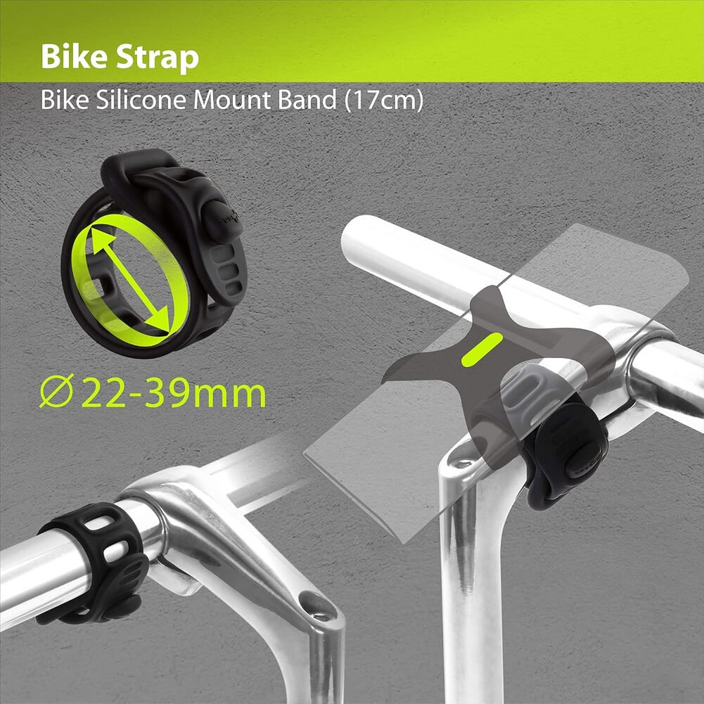 Bone Bike Phone Charger Kit, 90° L-Shape Design QC Fast Charging USB-C to USB-A Cable, iPhone Android Compatible - Imported from UK
