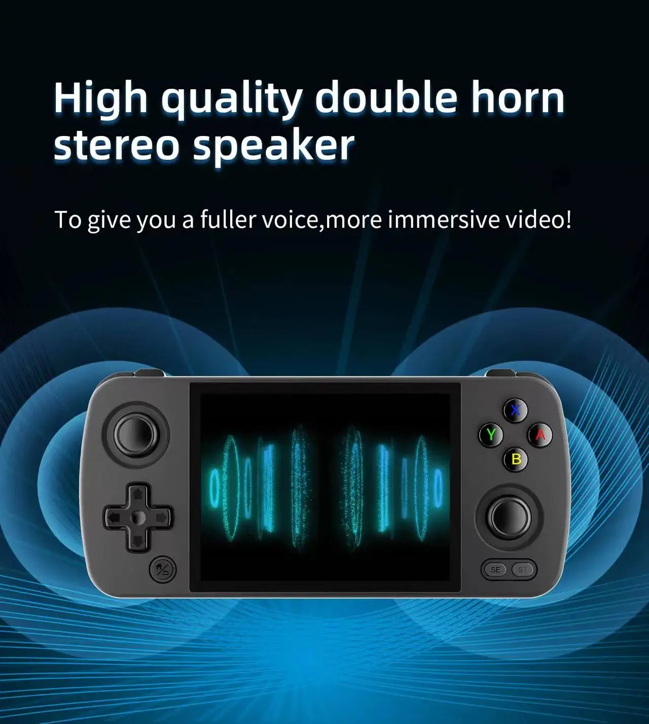 ANBERNIC RG405M Handheld Game Console, Aluminum Alloy CNC Android 12 System 4.0" IPS Touch Screen with 128G TF Card & 3172 Games - Imported from UK