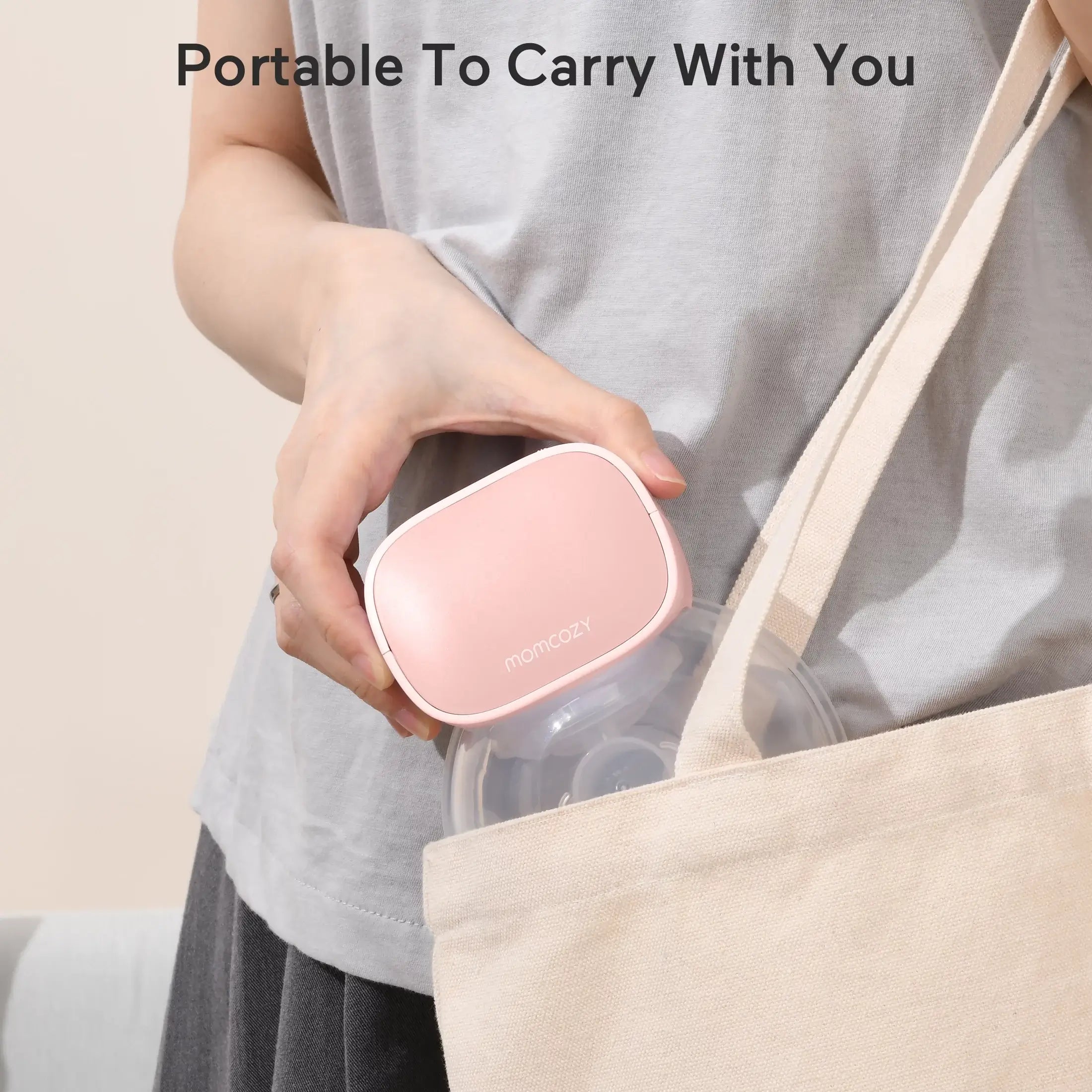 Momcozy S9 Wearable Breast Pump, Electric Handsfree Portable Breast-pump with 2 Modes 5 Levels - Imported from UK