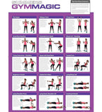 Summers GymMagic Resistance Bands Workout Fitness Exercises, Pilates Bar Yoga Stick Home Training Exercise Trainer, Full Body Toning Band - (Container Product Without Box) - Imported from UK