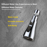 Faucet Splash Head, Rotating Tap Aerator, Tap Extension Attachment for Kitchen & Bathroom - Imported from UK