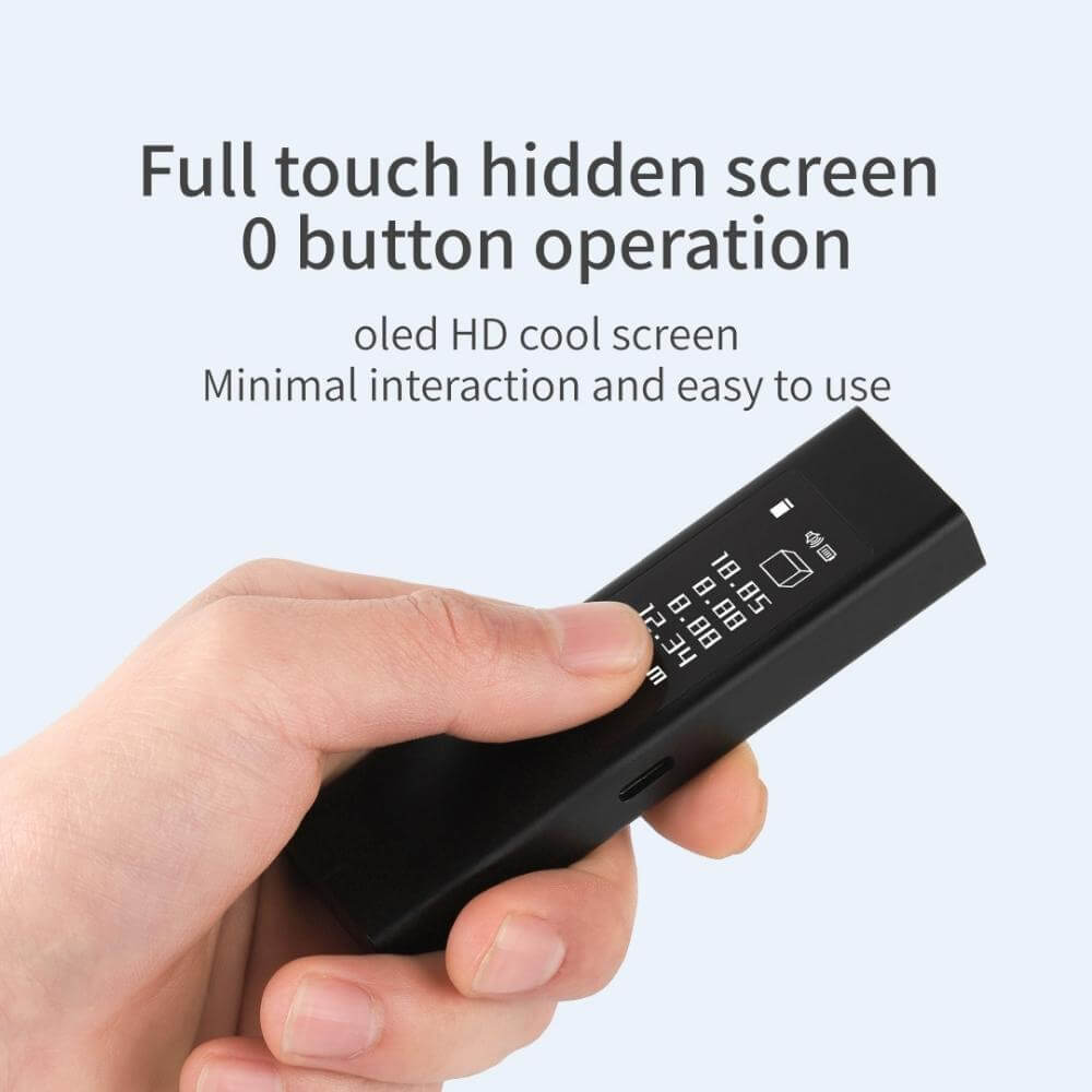 Xiaomi Duka ATuMan LS5 Laser Rangefinder Distance Meter, OLED Touch Screen 40M Electronic Digital Ruler Laser Tape - Imported from UK