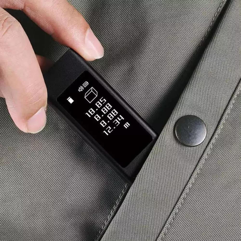 Xiaomi Duka ATuMan LS5 Laser Rangefinder Distance Meter, OLED Touch Screen 40M Electronic Digital Ruler Laser Tape - Imported from UK