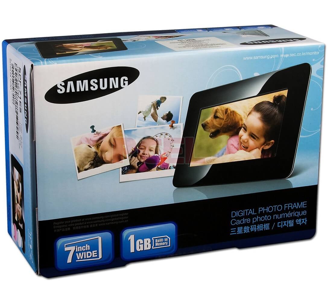 Samsung 7" Digital Photo Frame - Imported from UK