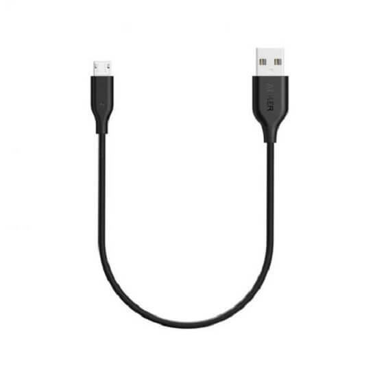 Anker Micro USB Cable, 1ft - Imported from UK
