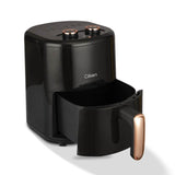Clikon Airchef Air Fryer with Adjustable Temperature Control Oil free Cooking Frying & Baking 1200W 4L - Imported from UK