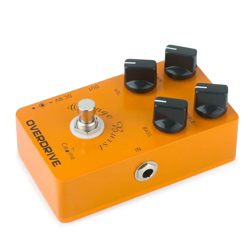 Caline CP-18 Orange Burst Overdrive Pre AMP Pedal - Imported from UK