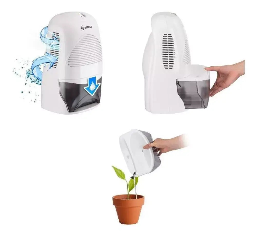 Prem~I~Air 2L Midi Thermoelectric Double Condenser Dehumidifier Portable Ultra Quiet Ideal for Removing Damp Mold Moisture - Imported from UK