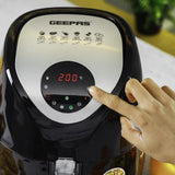 GEEPAS Digital Air Fryer Touch Screen with 60M Timer 1500W 3.5L - Imported from UK