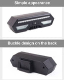 Bicycle Intelligent Turn Signal Tail Light with Wireless Remote, Safety Brake & Warning Light, 2200mAh - Imported from UK