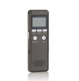 EVISTR 8GB Digital Voice Recorder, 1600mAh Rechargeable with LCD Display - Imported from UK
