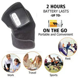 POSSESSORS teach Heated Knee Massager, 12W Electric Heating Knee Massager Far Infrared Joint Brace Support for Muscles Arthritis Sports Injury Pain Relief - Imported from UK