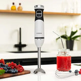 Chinya Hand Blender with Adjustable Speed, 225W Stainless Steel 2-in-1 Blender - Imported from UK