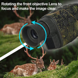 Night Vision Monocular 4K 36MP UHD Digital Infrared Rechargeable Night Vision Goggle with 1.5" TFT LCD Screen for Bird Watching Hunting Camping - Imported from UK