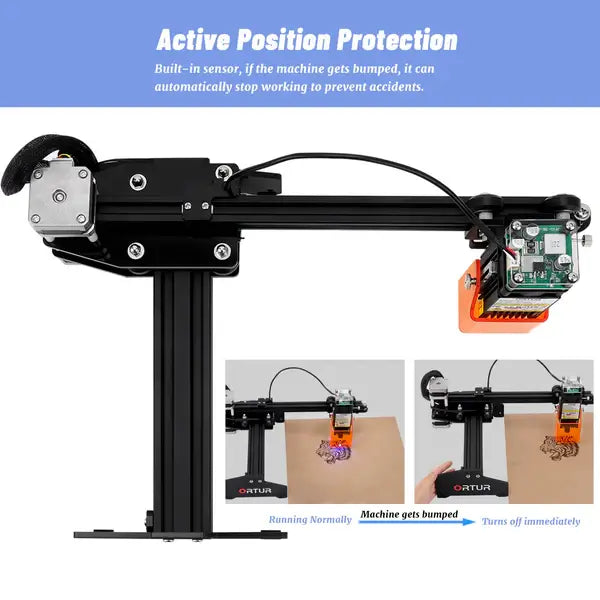 Ortur Laser Master Laser Engraver Power 20W CNC Cutting Machine - Imported from UK